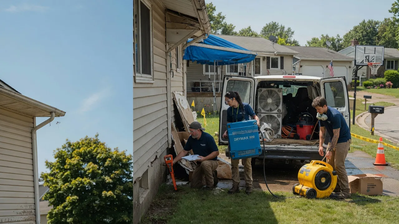 Ceiling Leak Cleanup in Sanborn, MN near me